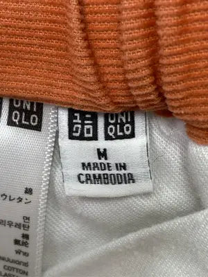 UNIQLO/ユニクロ/その他パンツ/パンツ/オレンジ/M