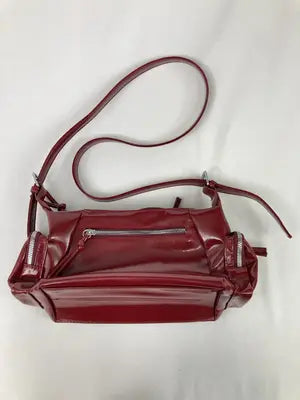 ショルダーバッグ/バッグ/レッド