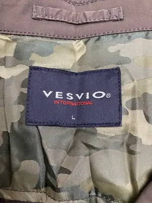 VESVIO/シャツ/ブラウス/トップス/ブラウン/L