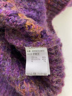 RODEO CROWNS/ロデオクラウンズ/ニット/セーター/トップス/パープル/FREE