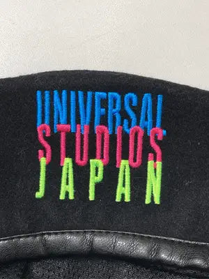 UNIVERSAL STUDIOS/ユニバーサルスタジオ/ハンチング/ベレー帽/帽子/ブラック/57.5cm
