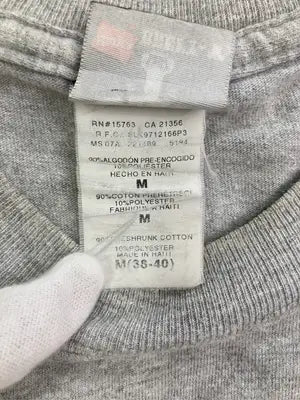 Hanes/ヘインズ/Tシャツ/カットソー/トップス/グレー/M