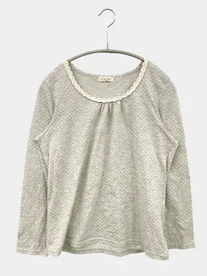 primitique/Tシャツ/カットソー/トップス/グレー/L