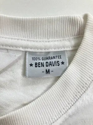 BEN DAVIS/ベンデイビス/Tシャツ/カットソー/トップス/ホワイト/M
