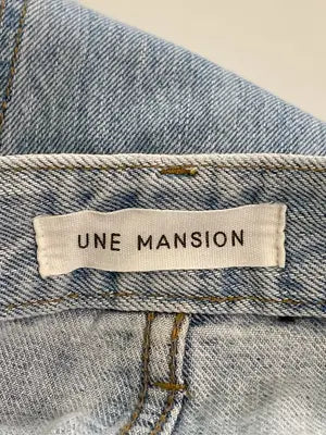 UNE MANSION/ウメマンション/デニムパンツ/パンツ/スカイブルー