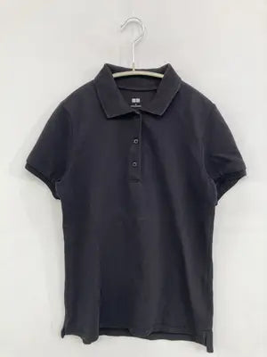 UNIQLO/ユニクロ/ポロシャツ/トップス/ブラック/S