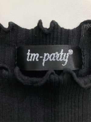TM-PARTY/ティーエムパーティー/ニット/セーター/トップス/ブラック/4L