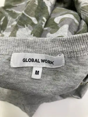 GLOBAL WORK/グローバルワーク/Tシャツ/カットソー/トップス/グリーン/M
