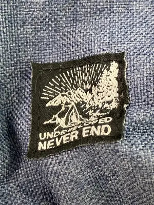 UNDEVELOPED NEVER END/トートバッグ/バッグ/ブルー
