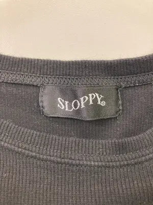 SLOPPY/スロッピー/Tシャツ/カットソー/トップス/ブラック/F