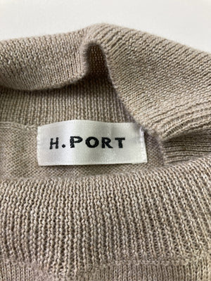 H.PORT/ニット/セーター/トップス/ベージュ