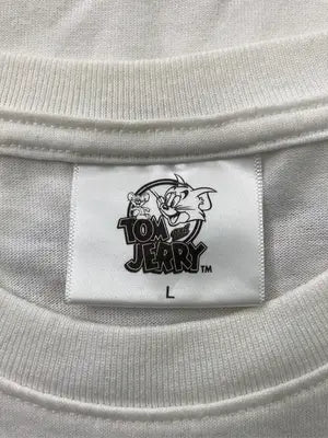 TOM and JERRY/トムアンドジェリー/Tシャツ/カットソー/トップス/ホワイト/L