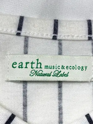 earth music&ecology/アースミュージックアンドエコロジー/Tシャツ/カットソー/トップス/ホワイト/F