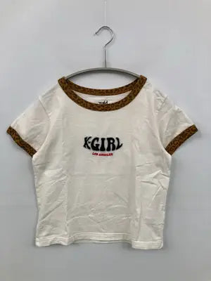 X-GIRL/エックスガール/Tシャツ/カットソー/トップス/ホワイト/S