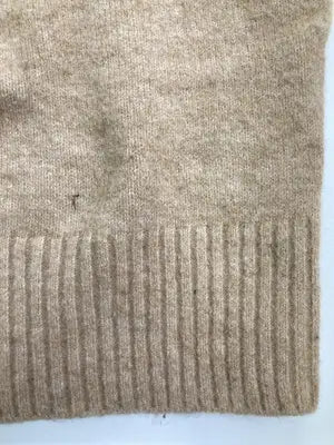 ZARA/ザラ/ニット/セーター/トップス/ベージュ/USA M