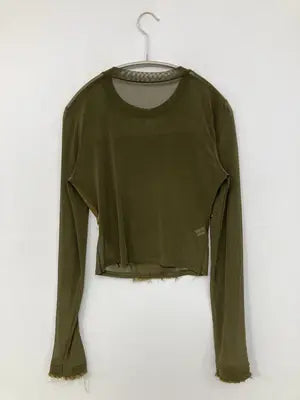 KULU STUDIO/クルスタジオ/Tシャツ/カットソー/トップス/カーキ