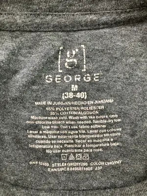 GEORGE/ジョージ/Tシャツ/カットソー/トップス/グレー/M