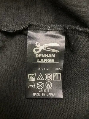 DENHAM/デンハム/Tシャツ/カットソー/トップス/ブラック/L