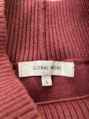 GLOBAL WORK/グローバルワーク/ニット/セーター/トップス/レッド/L