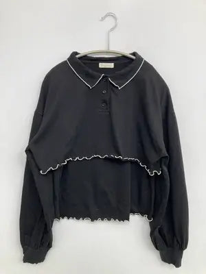 apres jour mignon/アプレジュールミニョン/Tシャツ/カットソー/トップス/ブラック/F