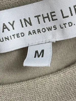 A DAY IN THE LIFE UNITED ARROWS/アデイインザライフユナイテッドアローズ/Tシャツ/カットソー/トップス/ベージュ/M