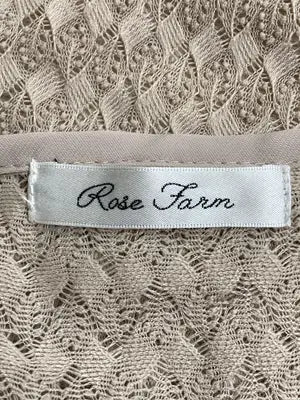 Rose Farm/ローズファーム/ワンピース/ワンピース/ドレス/ベージュ/L