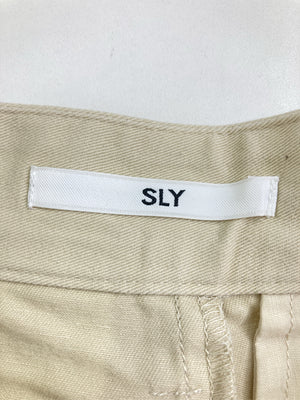SLY/スライ/デニムパンツ/パンツ/ベージュ/FREE