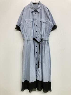 Whip Staff/シャツワンピース/ワンピース/ドレス/スカイブルー/F