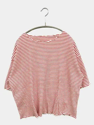 Discoat/ディスコート/Tシャツ/カットソー/トップス/レッド/M