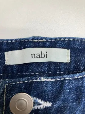 nabi/デニムパンツ/パンツ/ブルー/2short