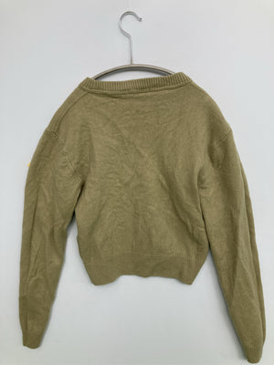 UNIQLO/ユニクロ/ニット/セーター/トップス/カーキ/S