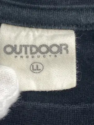 OUTDOOR PRODUCTS/Tシャツ/カットソー/トップス/ブラック/LL