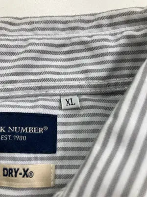 BACK NUMBER/バックナンバー/ビジネスシャツ/トップス/グレー/XL