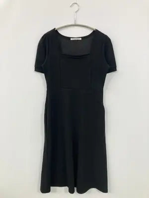 blanc ficelle/ワンピース/ワンピース/ドレス/ブラック/M