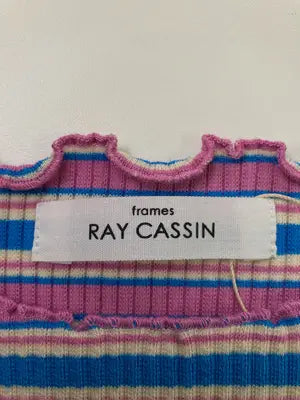Ray Cassin/レイカズン/Tシャツ/カットソー/トップス/ブルー/F