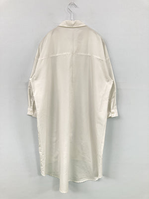 Blue Strive/ブルーストライブ/シャツワンピース/ワンピース/ドレス/ホワイト/L