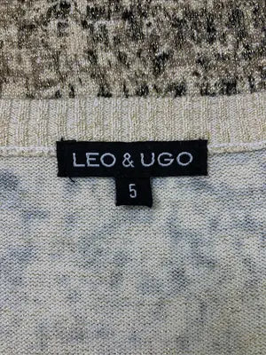 LEO&UGO/Tシャツ/カットソー/トップス/ベージュ/5