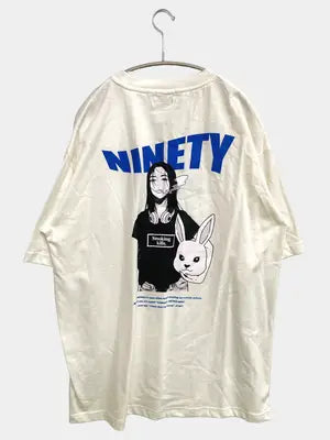 ♯FR2 x 9090/エフアールツーナインティナインティ/Tシャツ/カットソー/トップス/ホワイト/XL
