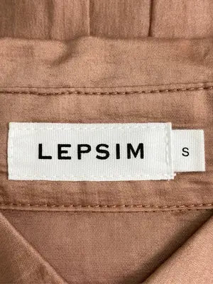 LEPSIM/レプシィム/シャツ/ブラウス/トップス/ブラウン/S