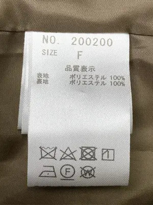 continuer de NICE CLAUP/コンティニューデナイスクラップ/チェスターコート/ジャケット/アウター/ブラウン/F