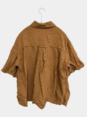 UNIQLO JW Anderson/ユニクロジェイダブリューアンダーソン/シャツ/ブラウス/トップス/ブラウン/M