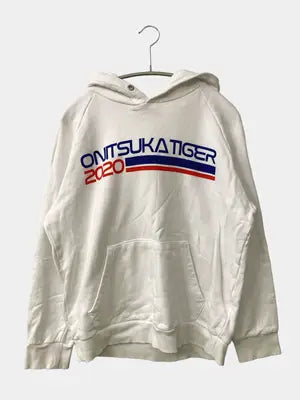 Onitsuka Tiger/オニツカタイガー/パーカー/トップス/ホワイト/S