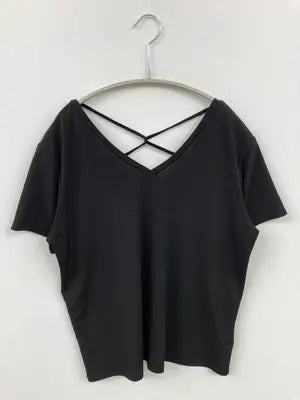MURUA/ムルーア/Tシャツ/カットソー/トップス/ブラック/F