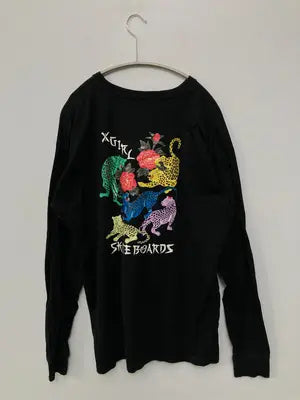 X-GIRL/エックスガール/Tシャツ/カットソー/トップス/ブラック/ONE