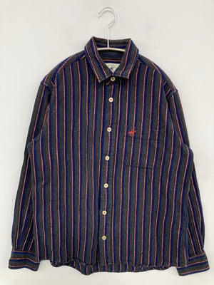 BEVERLY HILLS POLO CLUB/ビバリーヒルズポロクラブ/シャツ/ブラウス/トップス/ネイビー/M