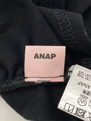 ANAP/アナップ/Tシャツ/カットソー/トップス/ブラック/F