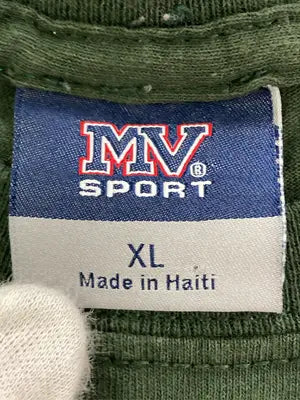 MV SPORT/エムブイスポーツ/Tシャツ/カットソー/トップス/グリーン/XL