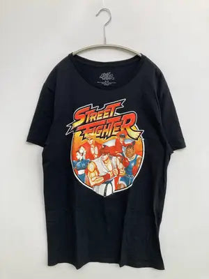 STREET FIGHTER/Tシャツ/カットソー/トップス/ブラック/M