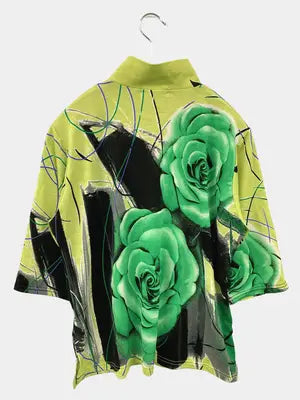 Lascolinas/Tシャツ/カットソー/トップス/ライトグリーン
