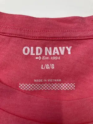 OLD NAVY/オールドネイビー/Tシャツ/カットソー/トップス/レッド/L